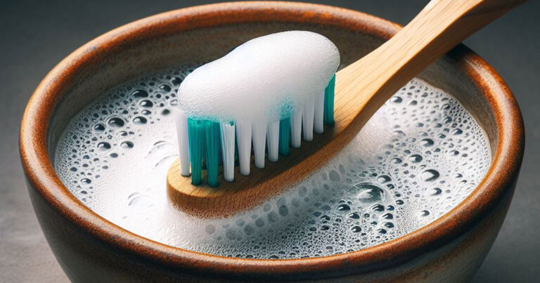 spazzolino bicarbonato